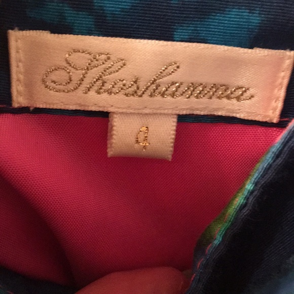 Shoshanna Strapless Mini Dress in Floral Watercolor Print - Picture 8 of 9